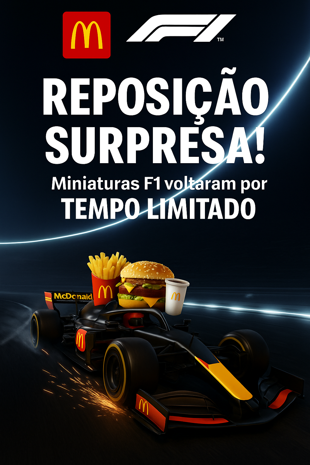 Miniatura F1 McDonald's Edition